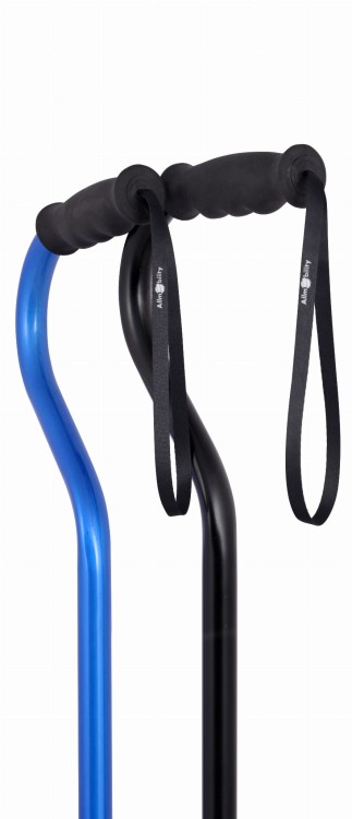 samostojąca laska łabędź