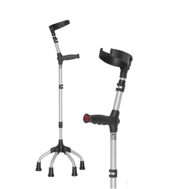 czwórnóg z uchwytem kuli ortopedycznej