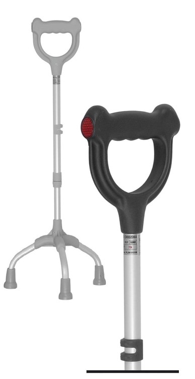 trójnóg laska zamknięta