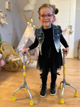 Trójnóg dziecięcy laska uniwersalna